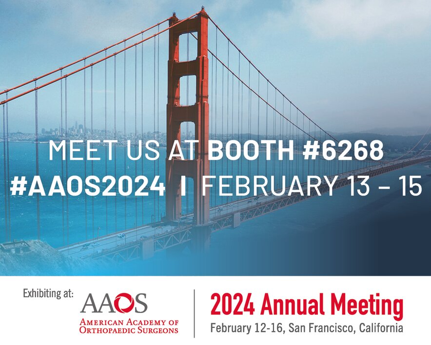 SAVE THE DATE: AAOS 2024 I February 13 – 15, San Francisco